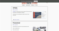 Desktop Screenshot of intouea.com